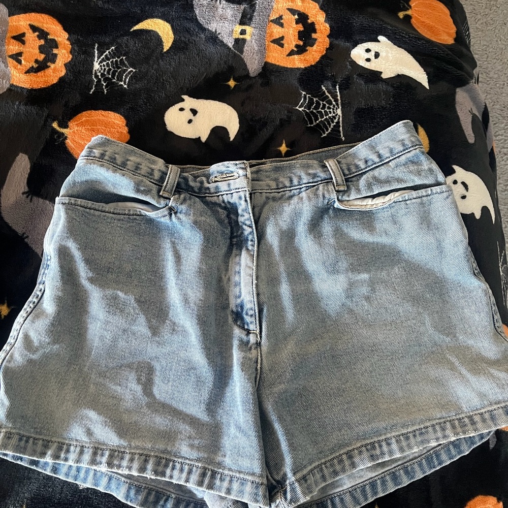 New York & Company Light Blue Jean Shorts